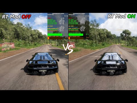 Forza Horizon 5 Ray Tracing Mod 4K Extreme Settings | RTX 3090 | Ryzen 9 5950X