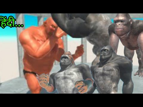 Animal Revolt Battle Simulator || Hill Giant Vs All Units #game #hindi