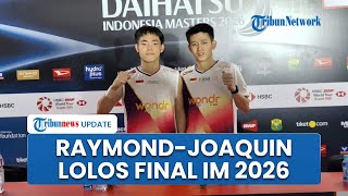Ganda Putra Raymond/Joaquin Tembus Final Indonesia Masters 2026 Usai Taklukkan Rekan Senegaranya