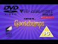 Closing To Goosebumps 2016 UK DVD