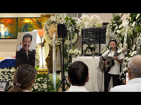 " I See You Lord " by Aiza Seguerra Diño sings at VACC Director and DILG Usec Martin Diño