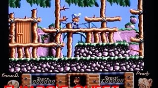 Flimbo's Quest playing (very badly) on the Amiga