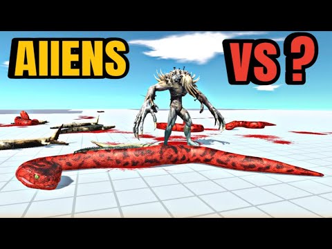 ALIEN va ANACONDA ARBS fight. Who will win???