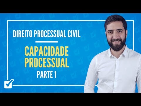 04.01.01. Class on Procedural Capacity (Civil Procedural Law) - Part 1