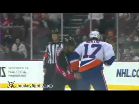 Matt Martin vs Mark Fraser