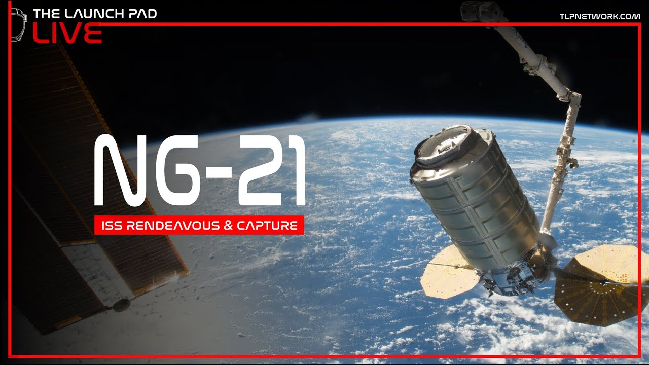 LIVE! Cygnus-21 ISS Docking