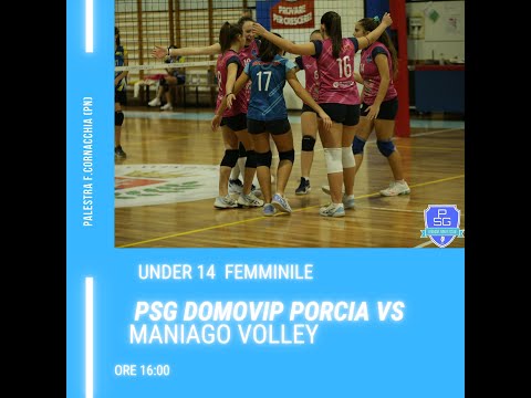 UNDER 14F PSG FB TANKS VS MANIAGO VOLLEY 4 FEBBRAIO 2023