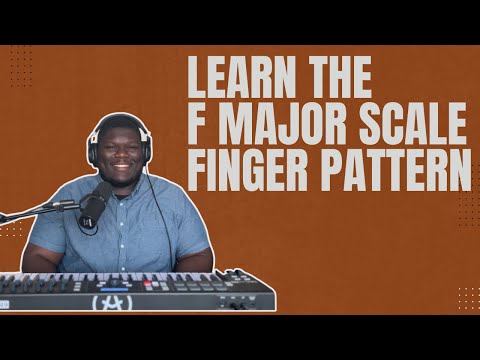 F Major Scale Finger Pattern | Beginner Piano Tutorial