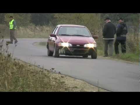 Krzysztof Piterak / Wojciech Socha - Ford Sierra KJS „23 Rajd Podkarpacki" 23-10-2011 Krosno