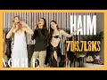 Every Outfit the Haim Sisters Wear in a Week | 7 Days, 7 Looks | Vogue