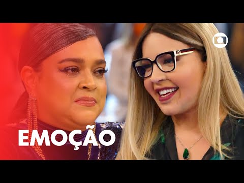 Gloria Groove homenageia Marília Mendonça e Preta Gil se emociona! | Domingão com Huck | TV Globo