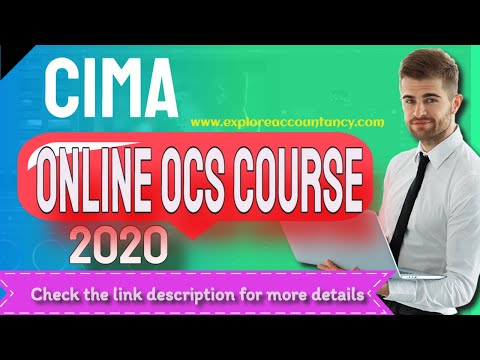 CIMA OCS Course - CIMA Operational Case study Course Online - CIMA OCS Course Astranti review