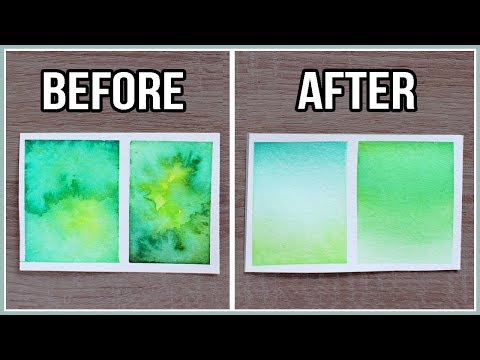 DOs & DON'Ts: Watercolor Struggles / Mistakes & How to Avoid them for Beginners!