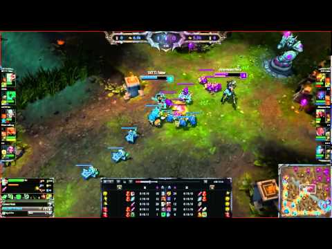 Faker Riven vs. Zed Mid (Early Game Kill)