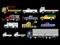 Trucks 2 Sports Winter Street Vehicles The Kids Picture Show Fun Educational