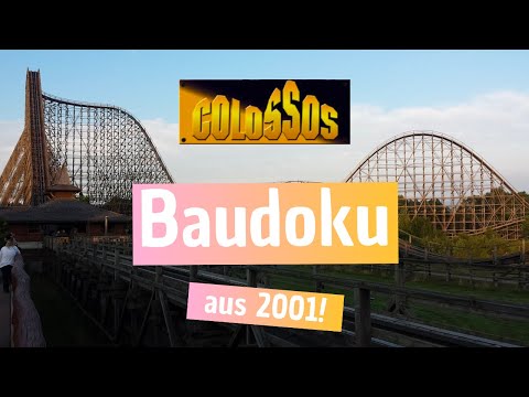 Colossos Heide Park Baudokumentation aus 2001 von Ing.-Holzbau Cordes