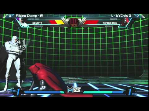 UMVC3: Filipino Champ vs NYChris G - Grand Finals - Alpha Clash 10