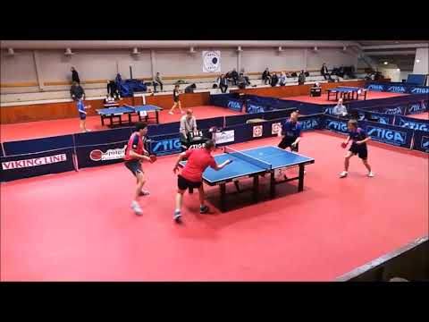 Good rallies by Pongfinity in the Men's doubles final (Finnish championships 2018)