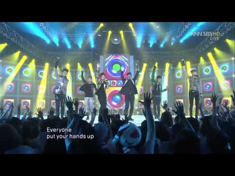 [SBS 인기가요] 2PM - Hands Up 630회 2011년7월17일 Kpop KoreaMusic | SBS 人？歌謠 630回