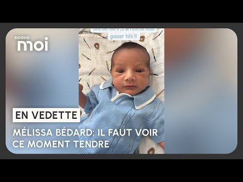 Mélissa Bédard: you have to see this tender moment between Sisi and her little brother
