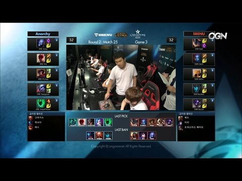 SSB vs ANC Game 3 Highlights - SBENU SONICBOOM vs REBELS ANARCHY - W10 LCK Champions Korea Summer