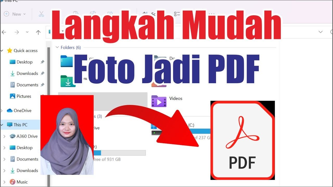 Cara Ubah Foto Jadi PDF di Laptop