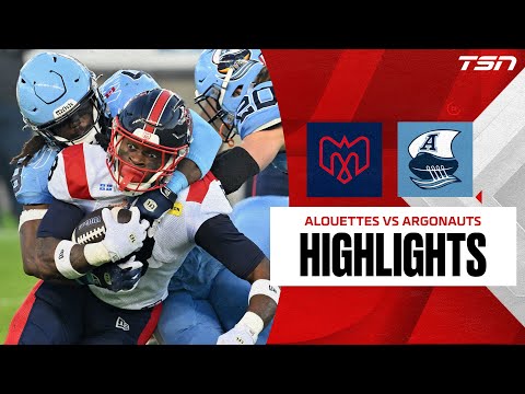 CFL WEEK 16: Montreal Alouettes vs. Toronto Argonauts | FULL HIGHLIGHTS
