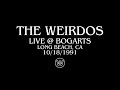The Weirdos - Jungle Rock  / Live @ Bogarts Oct. 18, 1991