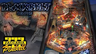 Blackbelt Deluxe (Yes!  A New Zaccaria Pinball Table) Plus Updates
