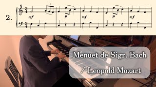 Download lagu 〈Day735〉Menuet de Sigr. Bach / Leopold Mozart mp3