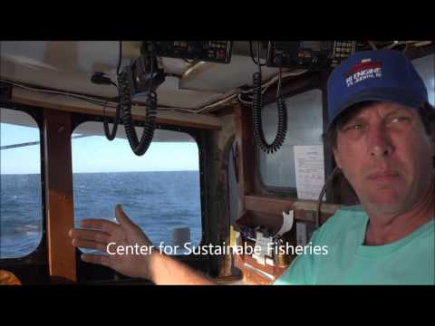 Capt.Tim Rakovan explains squid fishing in New England