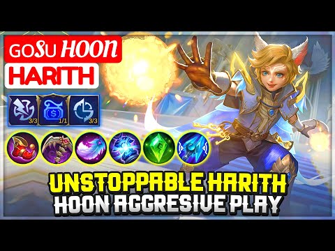 Unstoppable Harith, Hoon Aggresive Play [ ɢᴏsᴜ Hoon Harith ] Mobile Legends