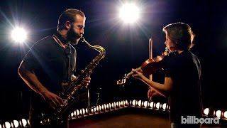 Bon Iver's Colin Stetson & Arcade Fire's Sarah Neufeld Perform 'Sun Roars Into View'