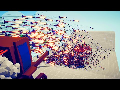 WHO CAN DESTROY GOD HWACHA ?? | Totally Accurate Battle Simulator - TABS