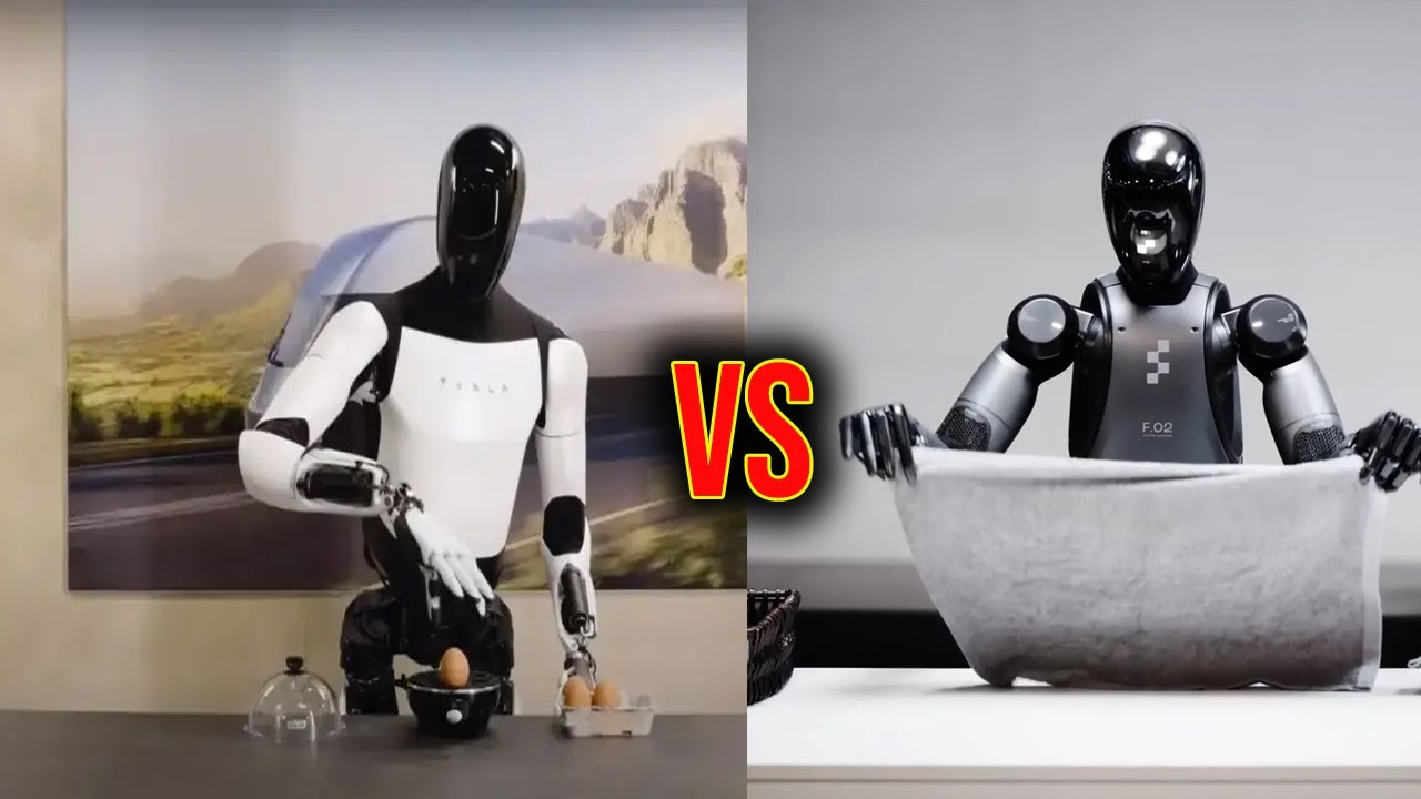 Figure 02 vs. Tesla Optimus Comparison