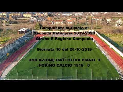 2019-2020_10 INTERVISTE Azione Cattolica Piano - Forino Calcio 1919  3 - 0