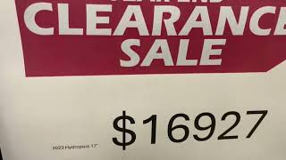 Year End Clearance Sale
