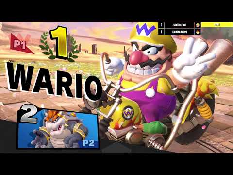 ZG DoodleBob vs TCM King Koopa Super Smashed Fest Ultimate Top64