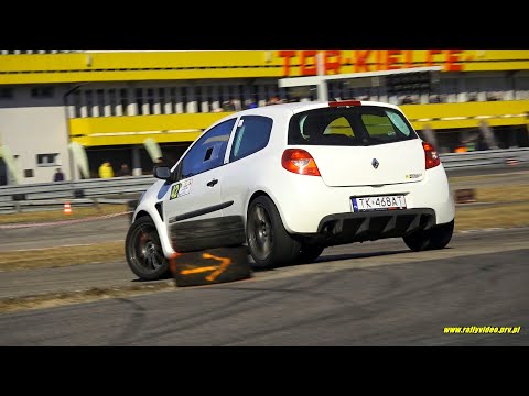 Staniek Dawid - Renault Clio 3 RS turbo - SuperOES 3 Runda Tor Kielce 19-03-2022