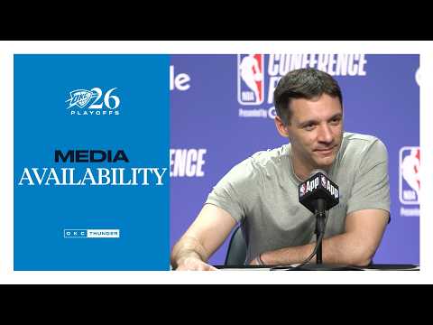 Coach Daigneault On Game 5 Win | Playoffs | WCF Game 5 | Postgame Media | May 26, 2026