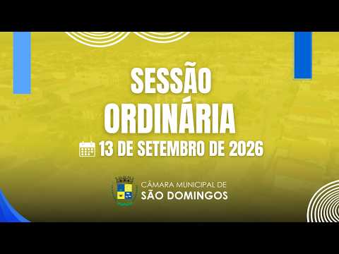 Sessão Ordinária da Câmara de Vereadores de São Domingos - BA (14/0/2026)