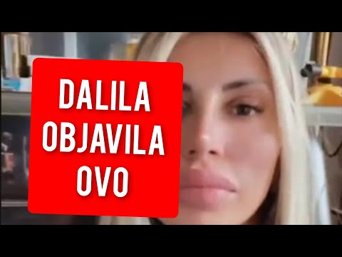 DALILA NAKON OTKAZA PODELILA SRECNE VESTI - EVO STA JE OBJAVILA