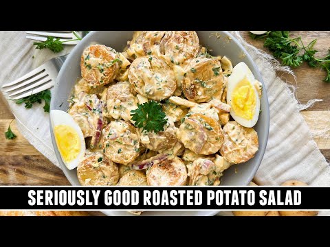 Roasted Potato ¨Potato Salad¨ | Seriously GOOD + Easy to Make