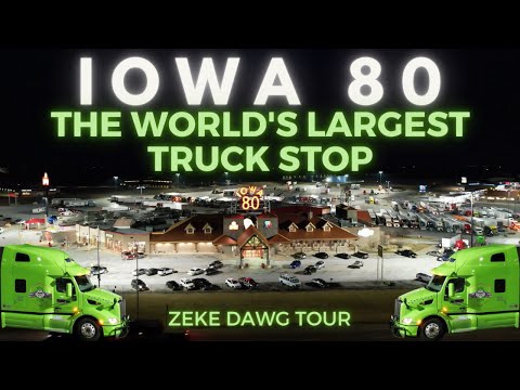 Iowa 80 The World's Largest Truck Stop Zeke Dawg Tour