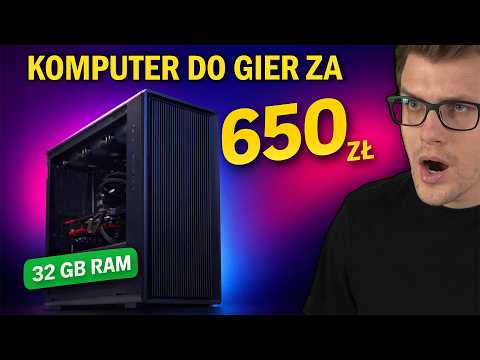 Gaming PC for PLN 650 with 32 GB RAM | 2026 EDITION