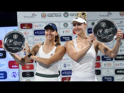Dabrowksi/Stefani VS Blinkova/Dzalamidze | WTA CHENNAI OPEN 2022 | Doubles Final