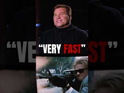 Val Kilmer’s Legendary Reload in Heat #behindthescene #valkilmer