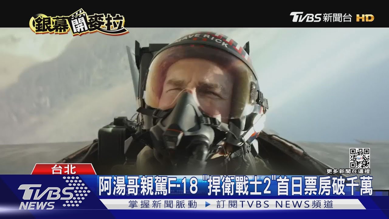 阿湯哥親駕F-18!「捍衛戰士:獨行俠」首日票房破千萬