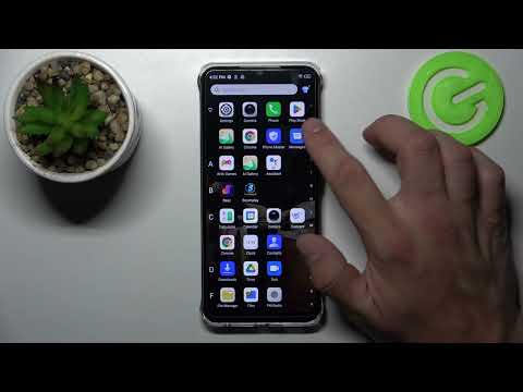How to Remove / Restore Messages Icon from / to the Home Screen on Infinix Smart 6 HD