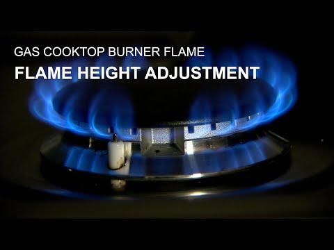 Gas Cooktop Flame Adjustment